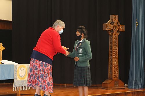 Presentation of Student Leader badges