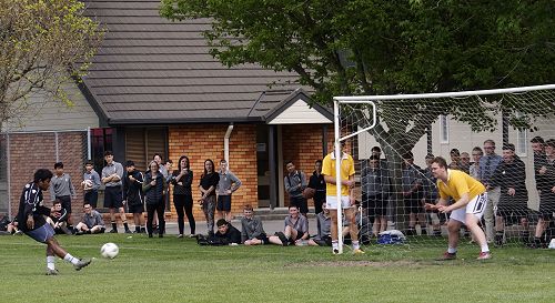 Staff v Prefects Football 2020