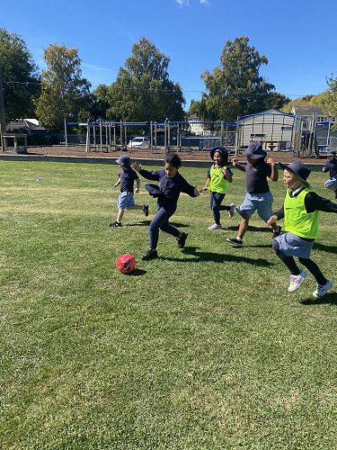 Girls Football session