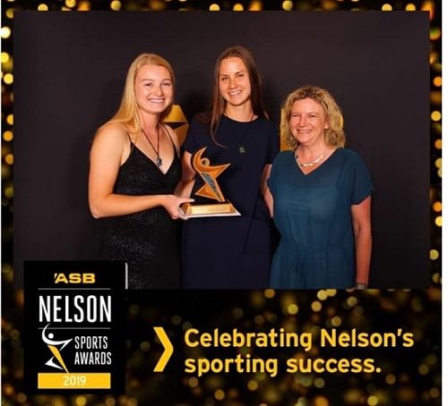 Sophie and Greta Stjade Winning at the Nelson Sports Awards