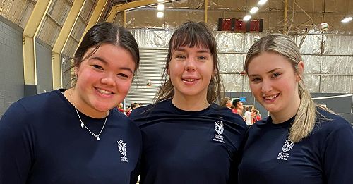 Thank you to our Year 13 students Brianna Horne, Ruby Jary and Jenna Paterson who have given so much to Columba volleyball
