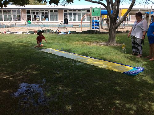 Cooling off with Team Waipuna