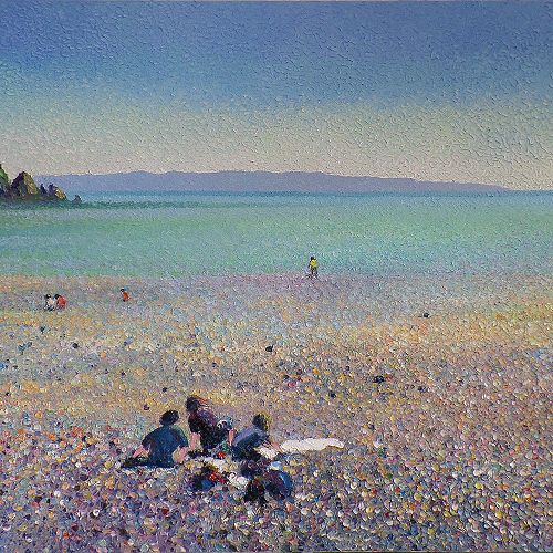 "Cable Bay" by Clarry Neame © Used with permission www.neameart.co.nz Painting available at Parker Gallery, Nelson www.parkergallery.nz