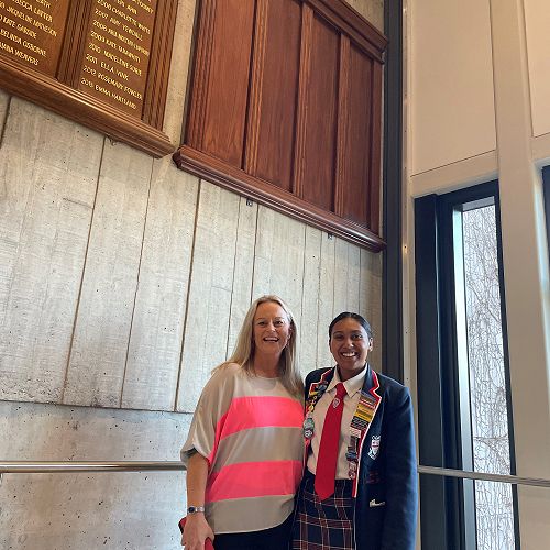 Belinda Osborne - Head Prefect in 1991