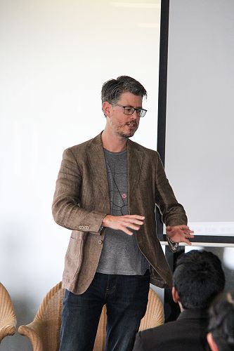 Film documentary editor, Warwick Meade (Hall 1990-1994)