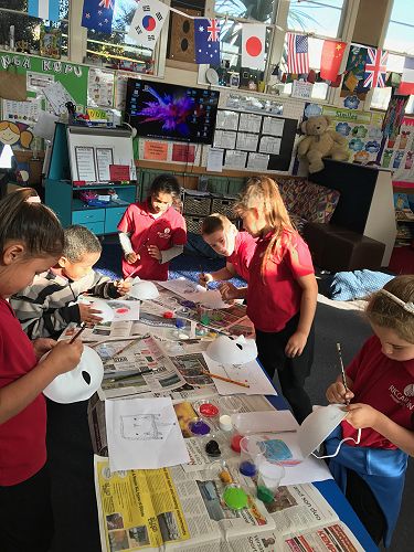 Team Harakeke Mask Making