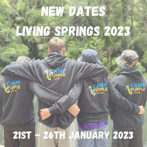 Camp Purple Live 2023 - new dates