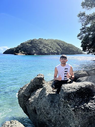 Mohammed at Goat Island Reserve