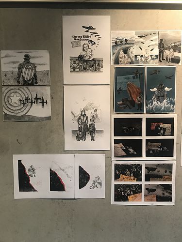 Year 11 Art Exhibition - War