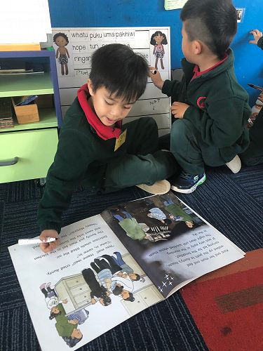 We read to celebrate special occasions. The Matariki Breakfast.