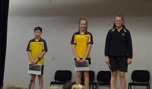 Year 8's with Leaving Certificates