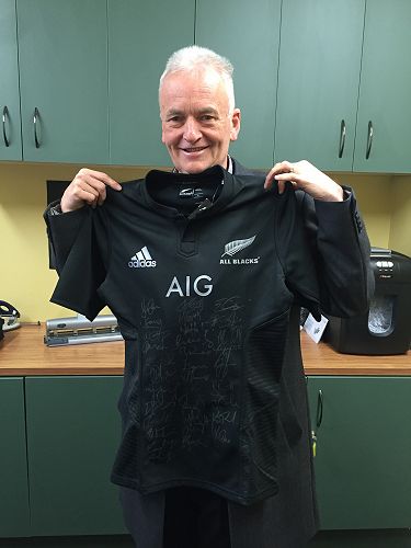 2016 All Blacks Signed Rugby Championship Jersey