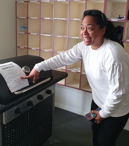 Melody won the BBQ pack!!!