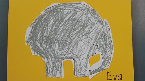 E is for Elmer the Elephant