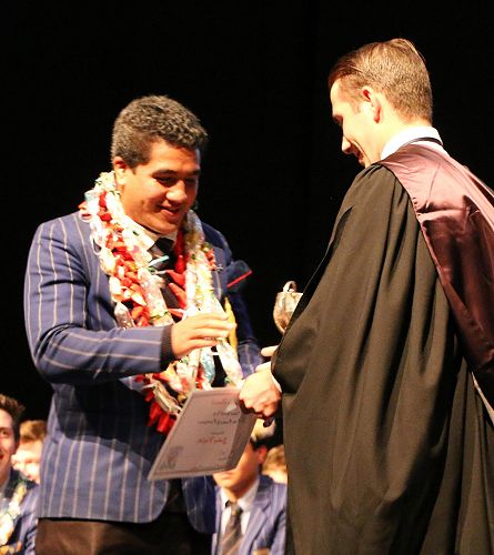 CHRIS SMITH CUP FOR PRIDE, PASSION AND PARTICIPATION - Joshua Vaifale