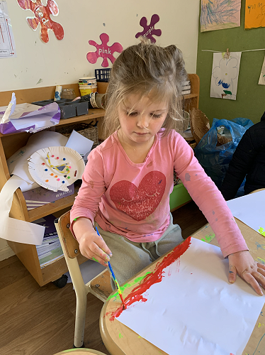 Georgia Shefford painting