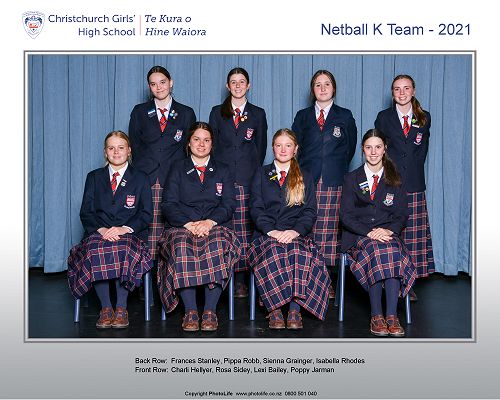 Netball K Team 2021