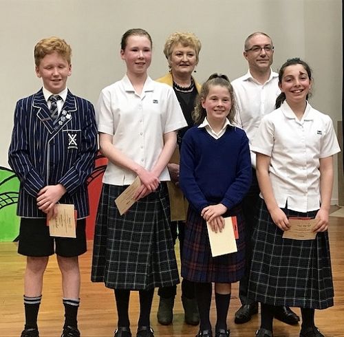Year 7 Rotary Speech Finalists and Judges
