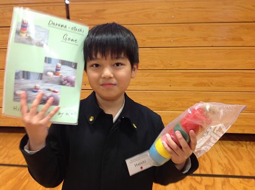 Daruma Otoshi could be considered the Japanese ver