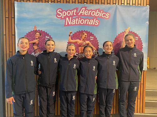 Team Columba at the Sport Aerobics Nationals