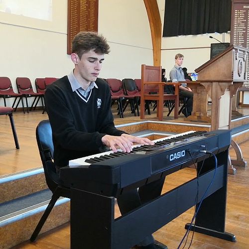Video: Kieran Giddens Assembly Performance