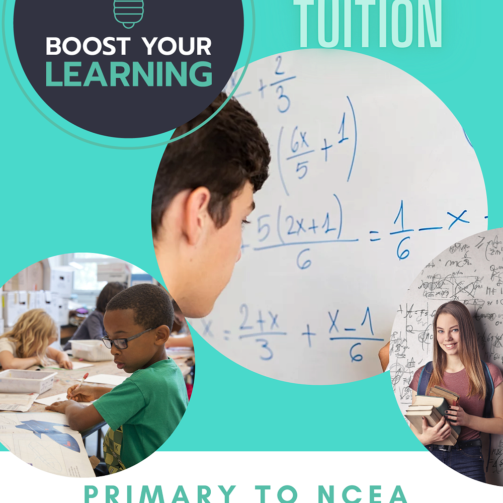Boost Your Learning tuition available
