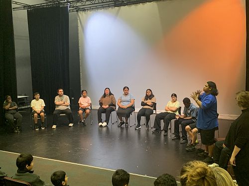 Toi Turi Project - all on stage