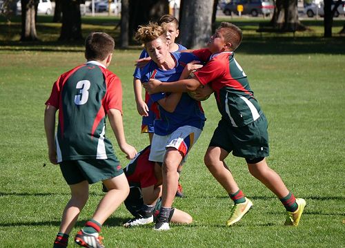 Year 7&8 Felix busts through