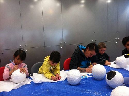 Māori Crafts at the Library
