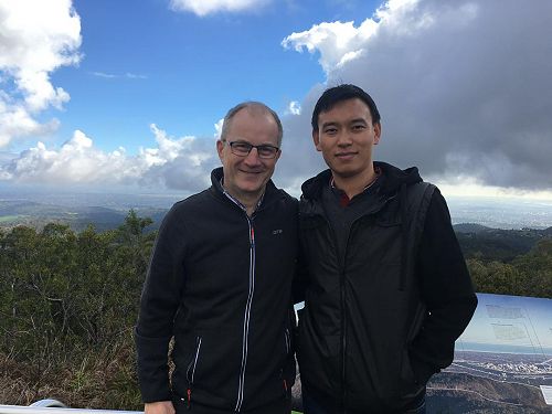 Dr Tim Proudman and Dr Sonam Jamtsho