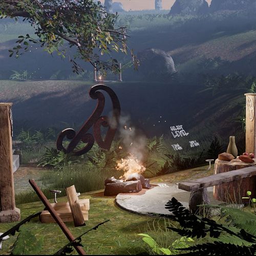 Scene from Virtual Reality game Mythik Tāne: The Path of the Chosen