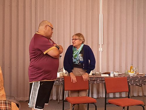 Gathering at the Rural Chaplaincy Information day in Winton