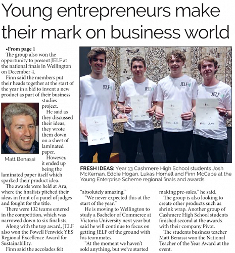 Ex MPS Students Josh McKernan (far left) & Eddie Hogan (2nd from left)