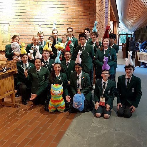 The team at the St Andrews round of the Scholars Cup