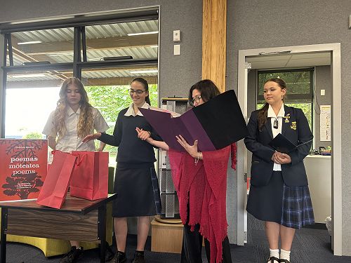 Valentina Kopusar, Azul Marin Vallejo, Ms Maria Flores & Cleo Collins