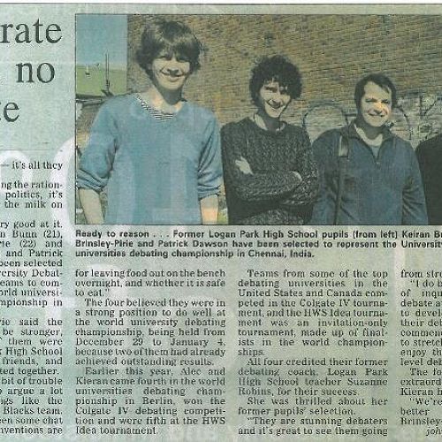 World Universities debating championship