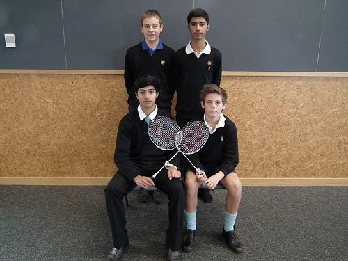 Junior A Badminton winners Div 2 B Grade 2015