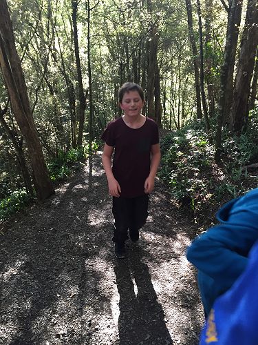 Running up the zig-zag