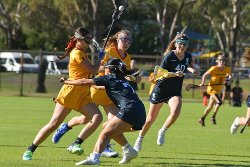 Natalya Walker-Riggins in Perth at the Lacrosse Tournament