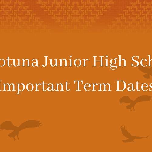 RJHS Important Dates