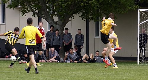 Staff v Prefects Football 2020