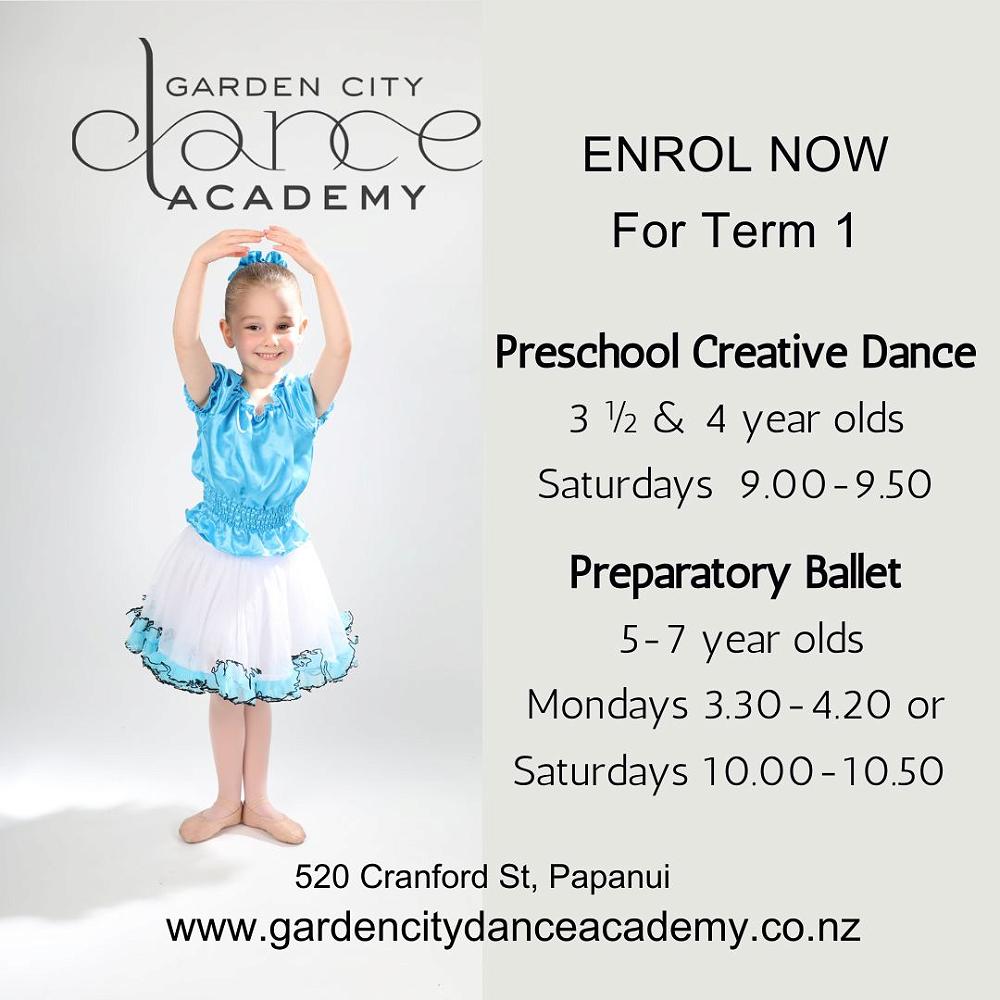 Garden City Dance Academy — Pānui 1 Friday 9 February 2024