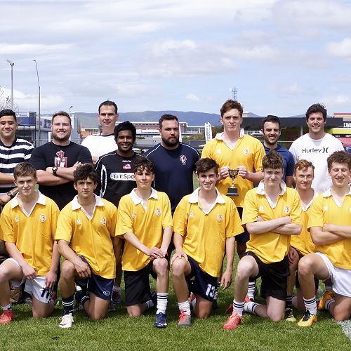Staff v Prefects Football 2020