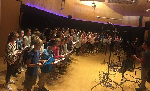 Chorale recording for Ali Harper's Song