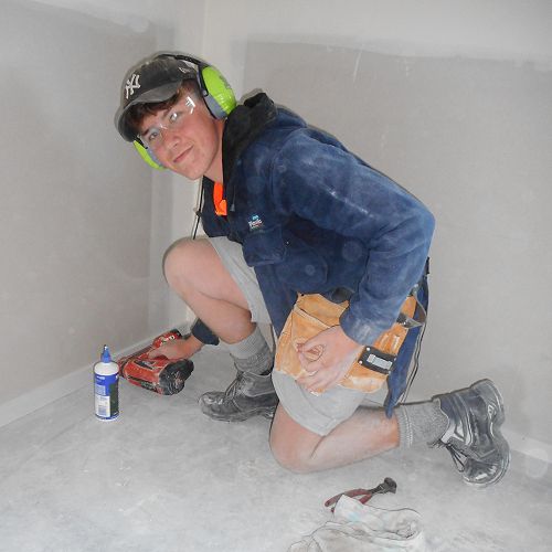 Nic De Joux on work experience at Richards Building