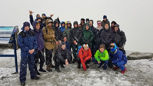 The Mighty Level 2 Geo boys conquer a South Island High Country Summit (well a viewpoint over the Tasman Glacier), but the weather was against us. We couldn't actually see the glacier either