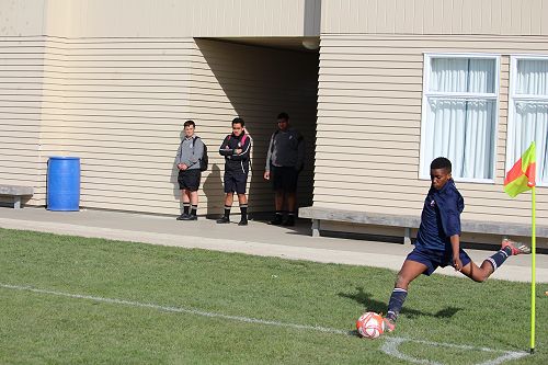 Junior XI Football v Rongotai College