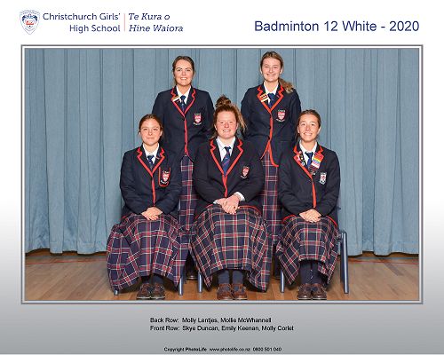 Badminton 12 White 2020