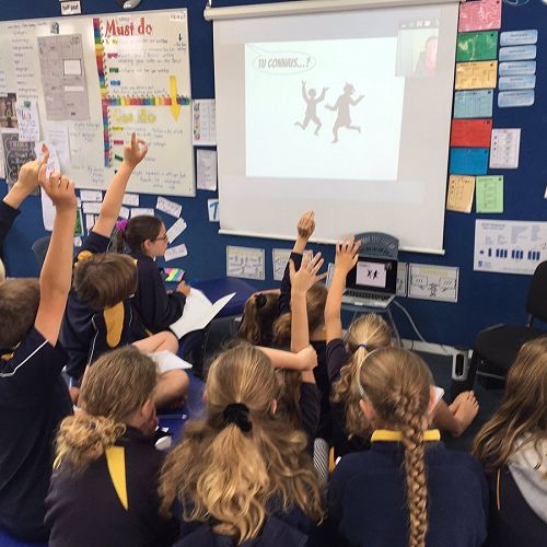 Wairakei french classes with Sofie