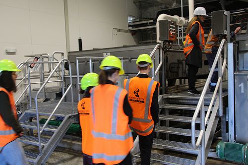 Water Waste Treatment Plant Visit